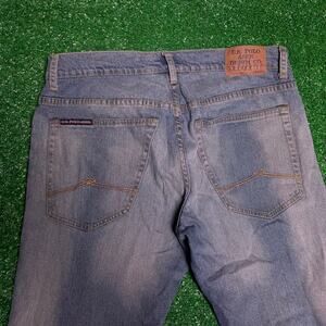 US Polo Jeans 33x32 Active Stretch light blue